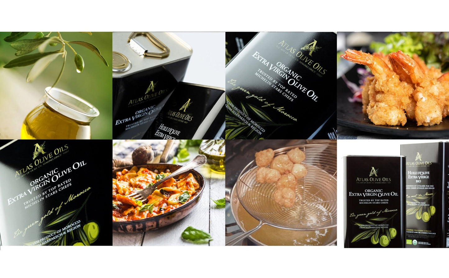 Atlas Olive Oil 3 Liter Metal Tin - Premium, Extra Virgin, and Cold Pressed - Olive Oil - Simply Gourmet