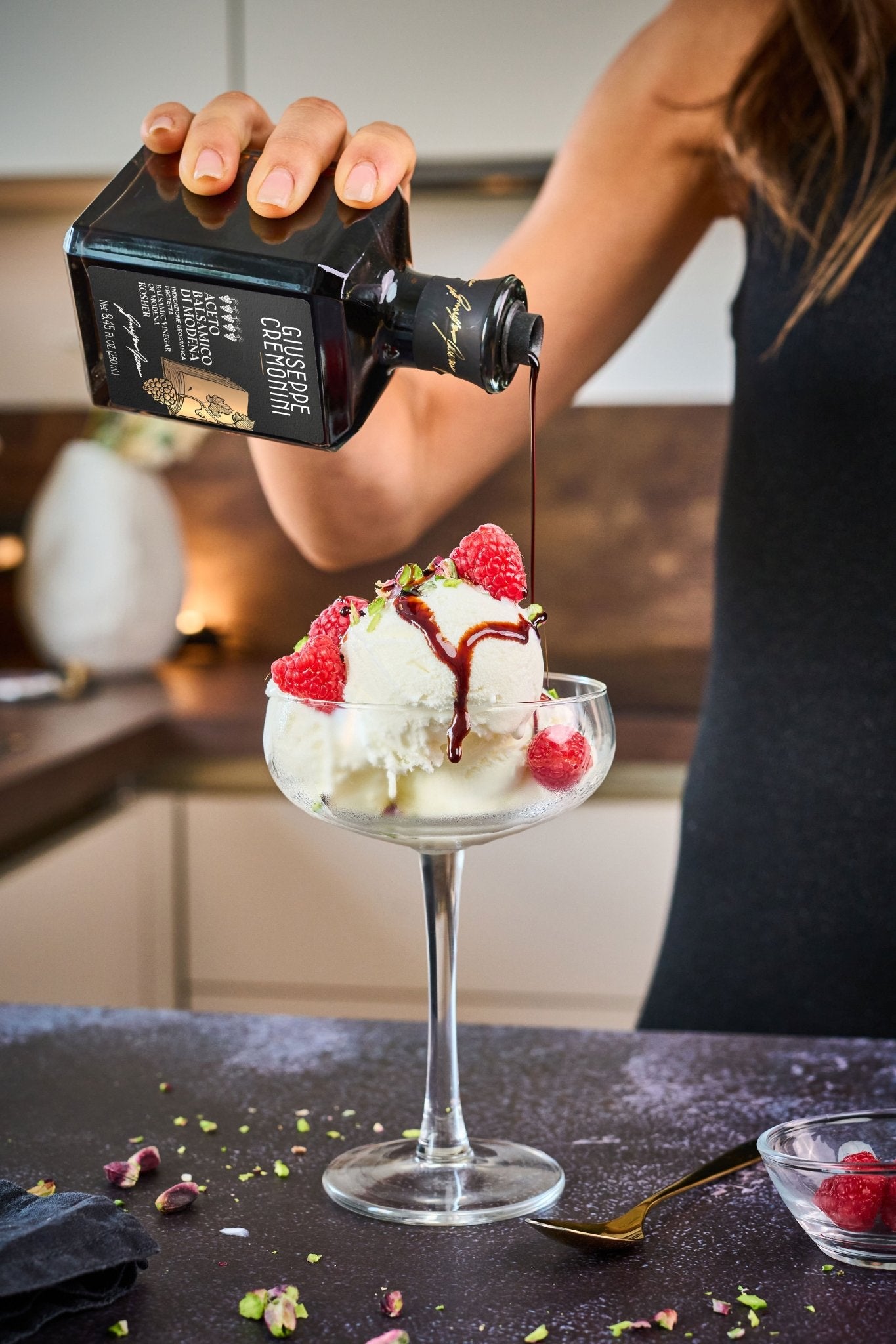 Atlas olive oil and Giuseppe Cremonini Balsamic Vinegar - Simply Gourmet