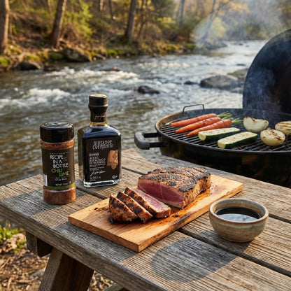 Atlas olive oil and Giuseppe Cremonini Balsamic Vinegar - Simply Gourmet