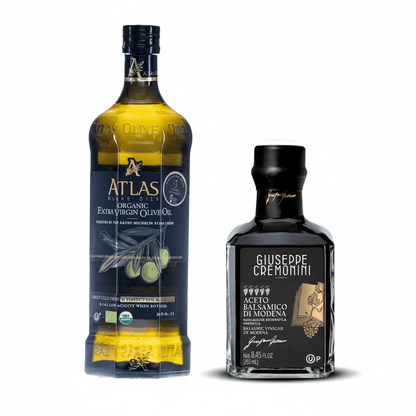 Atlas olive oil and Giuseppe Cremonini Balsamic Vinegar - Simply Gourmet