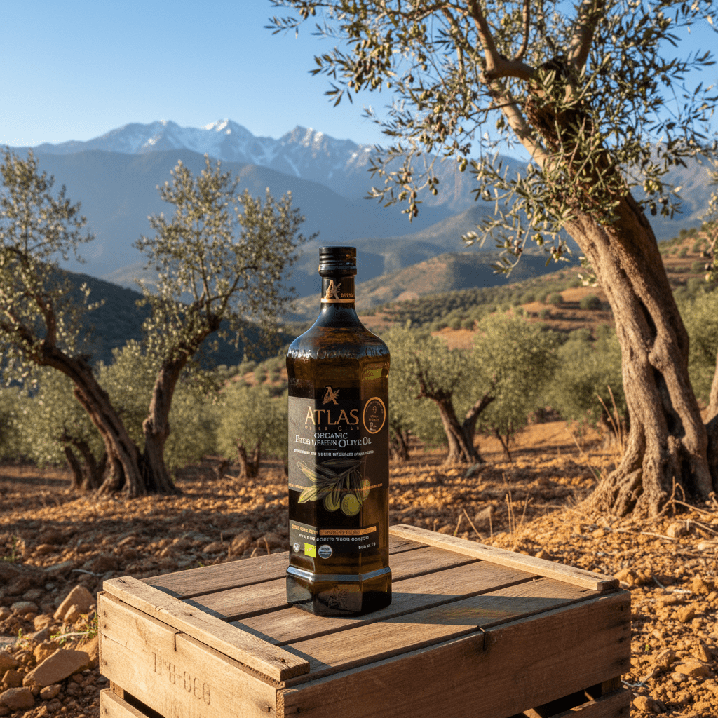 Atlas Olive Oil - Glass Bottle - 2 - Pack - Olive Oil - Simply Gourmet