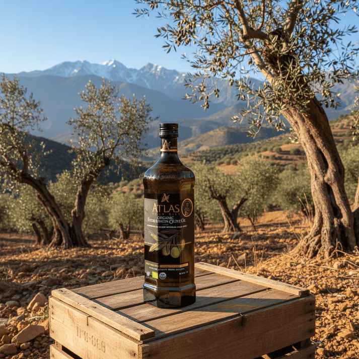 Atlas Olive Oil | Organic, High Polyphenol, Cold-Pressed Moroccan EVOO