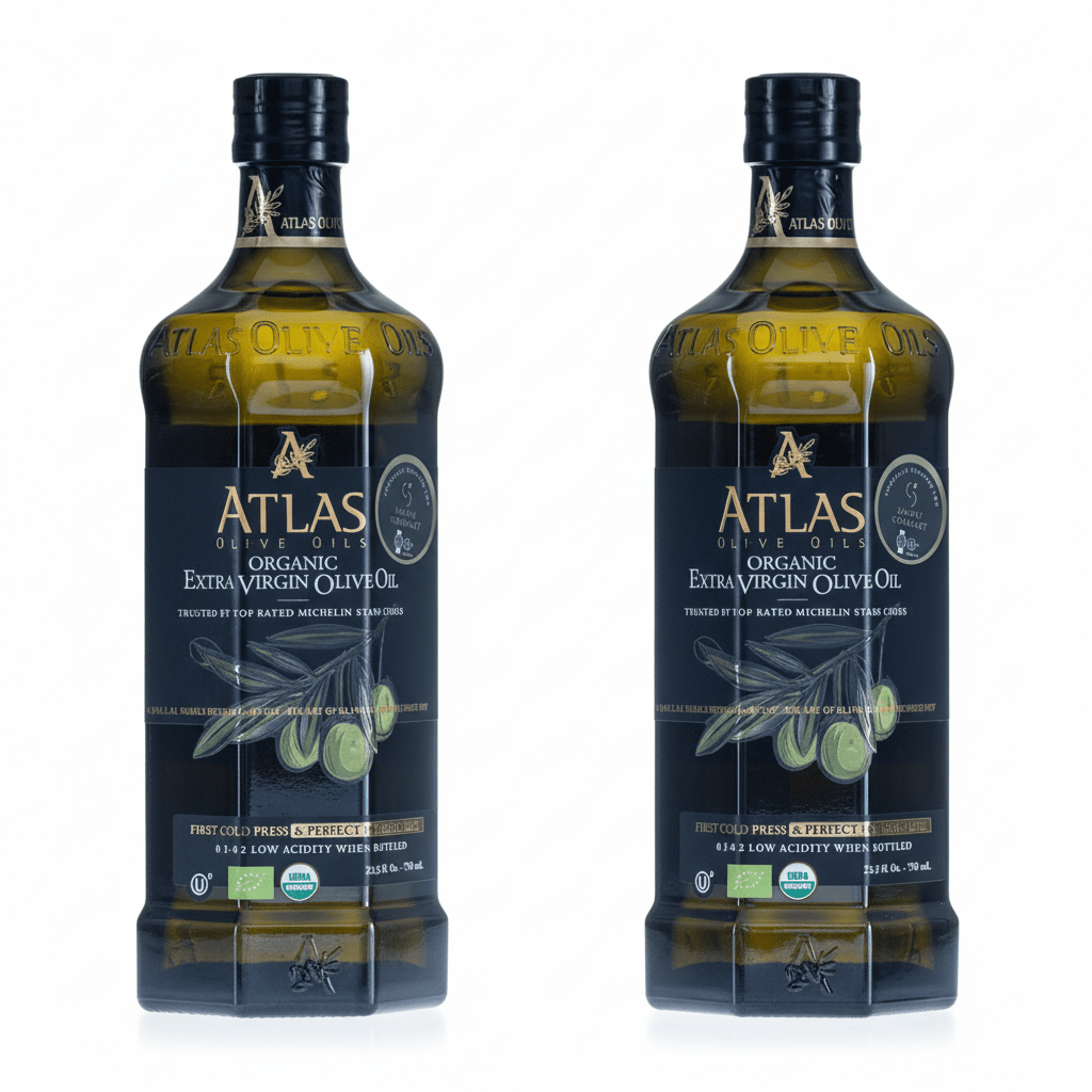 Atlas Olive Oil - Glass Bottle - 2 - Pack - Olive Oil - Simply Gourmet