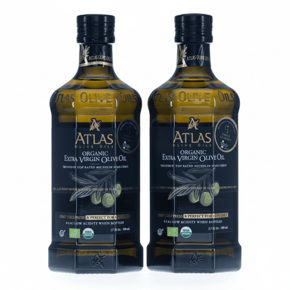 Atlas Olive Oil - Glass Bottle - 2 - Pack - Olive Oil - Simply Gourmet
