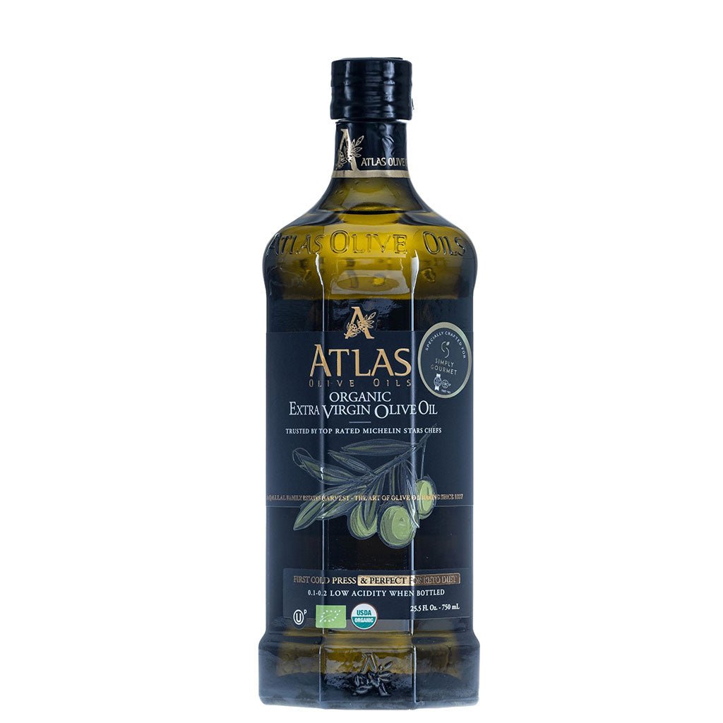 Atlas Olive Oil - Premium, Extra Virgin, and Cold Pressed - Olive Oil - Simply Gourmet