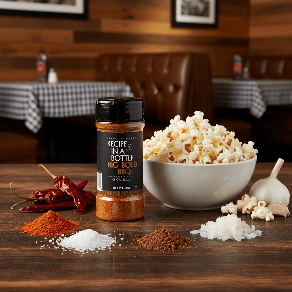 Big Bold BBQ - Spice Rub - Recipe in a Bottle - Spice Rub - Simply Gourmet