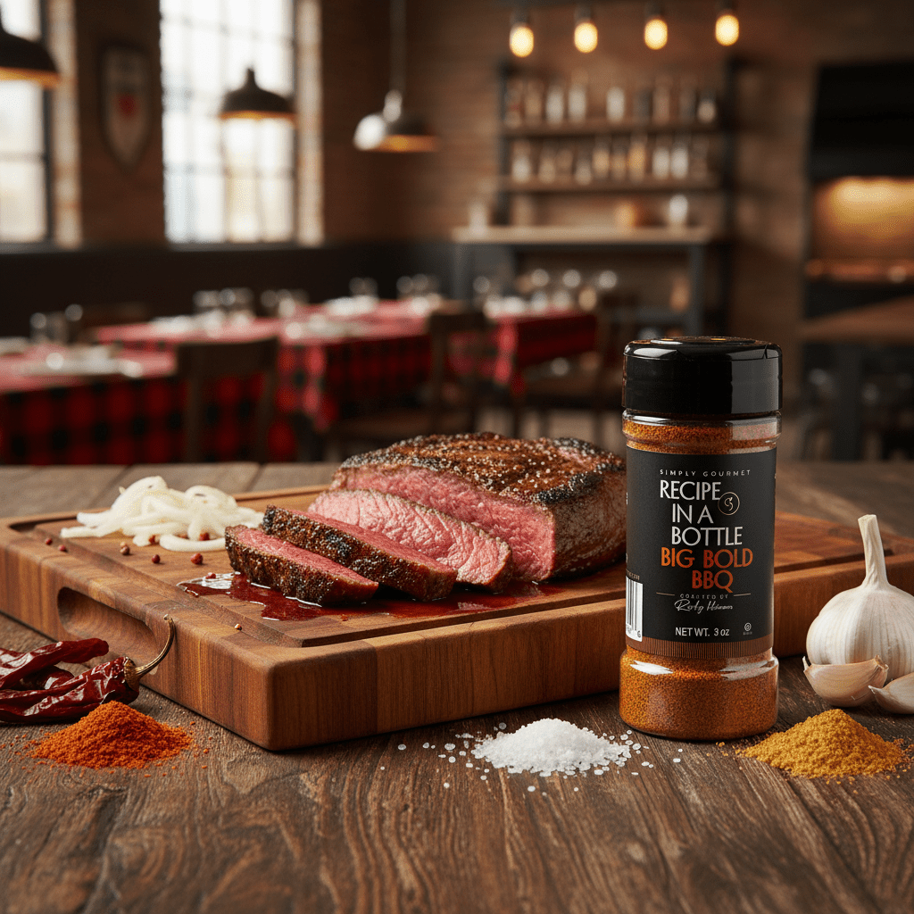 Big Bold BBQ - Spice Rub - Recipe in a Bottle - Spice Rub - Simply Gourmet