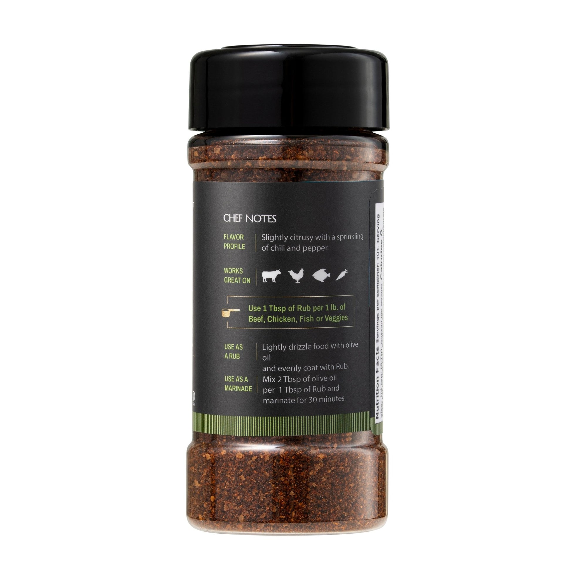 Chili Lime Seasoning - Recipe in a Bottle - Spice Rub - Simply Gourmet