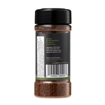 Chili Lime Seasoning - Recipe in a Bottle - Spice Rub - Simply Gourmet