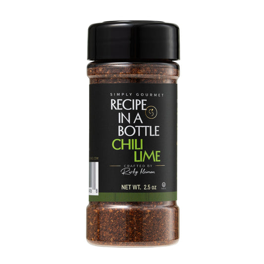 Chili Lime Seasoning - Recipe in a Bottle - Spice Rub - Simply Gourmet