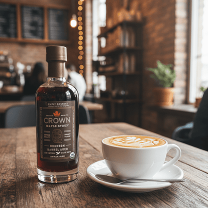 Crown Maple® Bourbon Barrel Aged Maple Syrup - Maple Syrup - Simply Gourmet