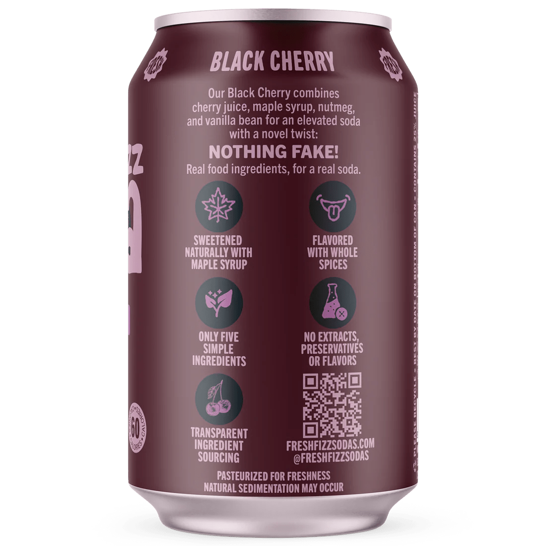 Fresh Fizz - Black Cherry - Soda - Simply Gourmet