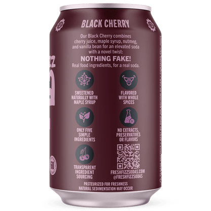 Fresh Fizz - Black Cherry - Soda - Simply Gourmet