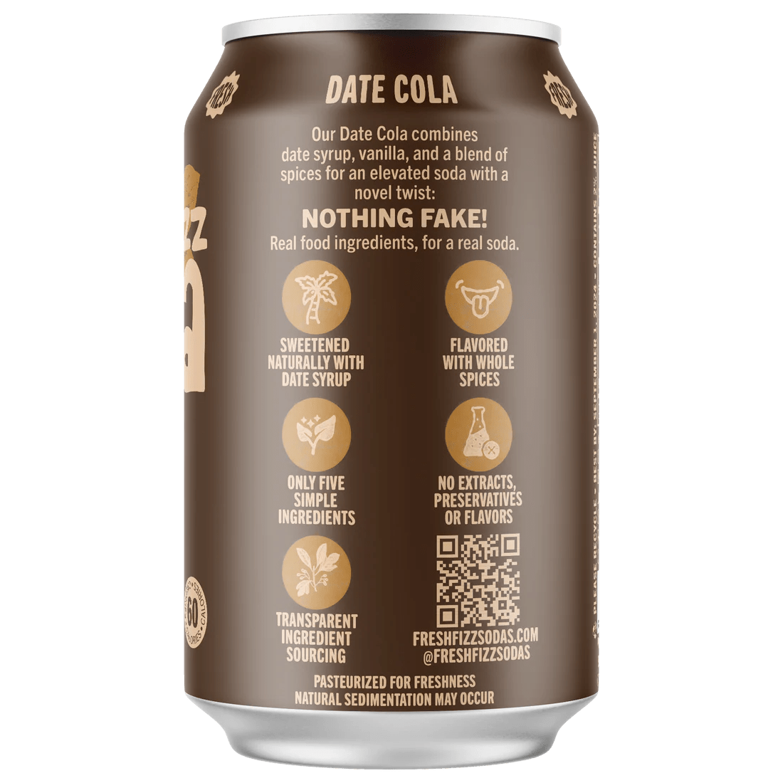 Fresh Fizz - Date Cola - Soda - Simply Gourmet