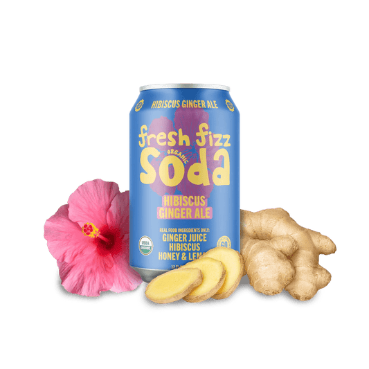 Fresh Fizz - Hibiscus Ginger Ale - Simply Gourmet