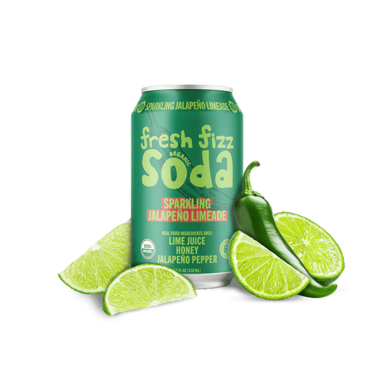 Fresh Fizz - Sparkling Jalapeño Limeade - Soda - Simply Gourmet