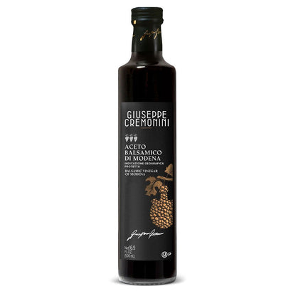 Giuseppe Cremonini Balsamic Vinegar of Modena, 3 Grape Density, IGP Certified - Balsamic Vinegar - Simply Gourmet