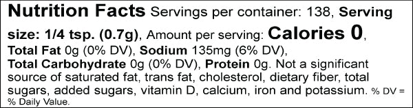 Lemon Garlic Fusion Seasoning - Recipe in a Bottle - Spice Rub - Simply Gourmet