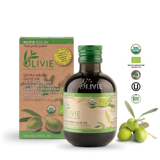 Olivie Plus 30x - Atlas Olive Oil - Thirty times more polyphenols & health benefits! - Olive Oil - Simply Gourmet