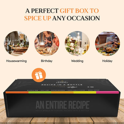 Recipe in a Bottle - Gift Set! - Spice Rub - Simply Gourmet