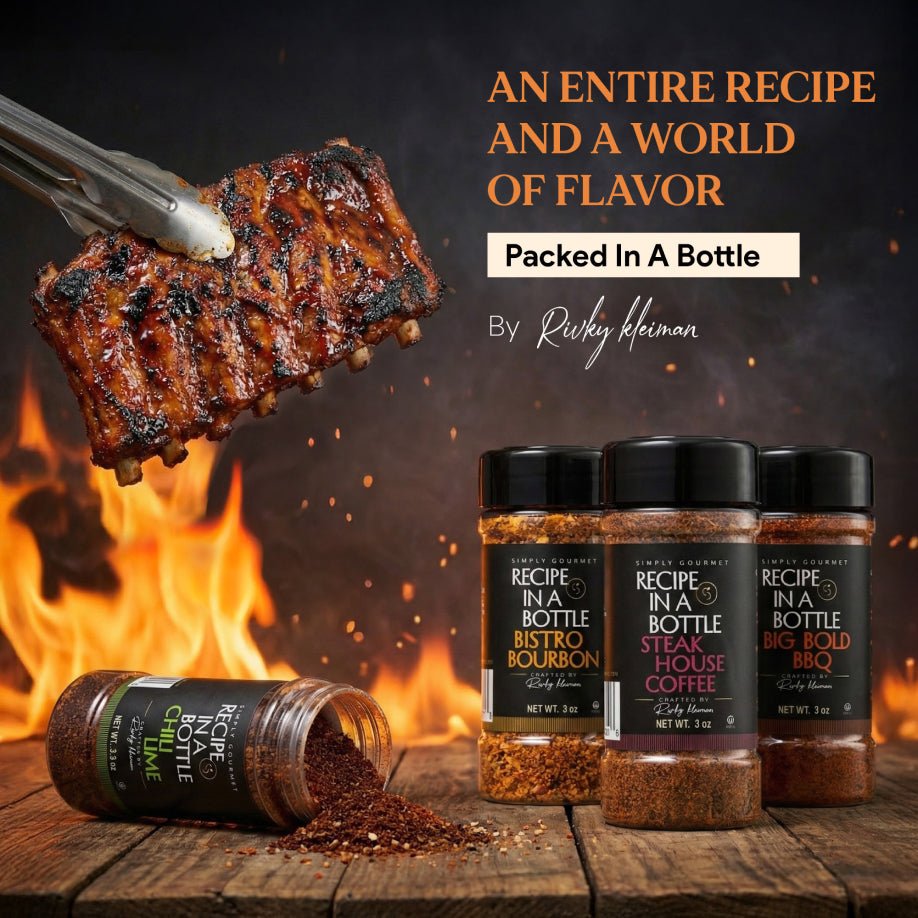 Recipe in a Bottle - Gift Set! - Spice Rub - Simply Gourmet