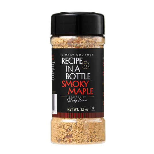Smoky Maple Seasoning - Recipe in a Bottle - Spice Rub - Simply Gourmet
