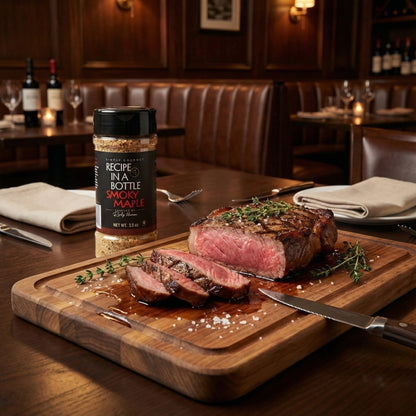 Smoky Maple Seasoning - Recipe in a Bottle - Spice Rub - Simply Gourmet