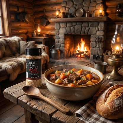 Smoky Maple Seasoning - Recipe in a Bottle - Spice Rub - Simply Gourmet