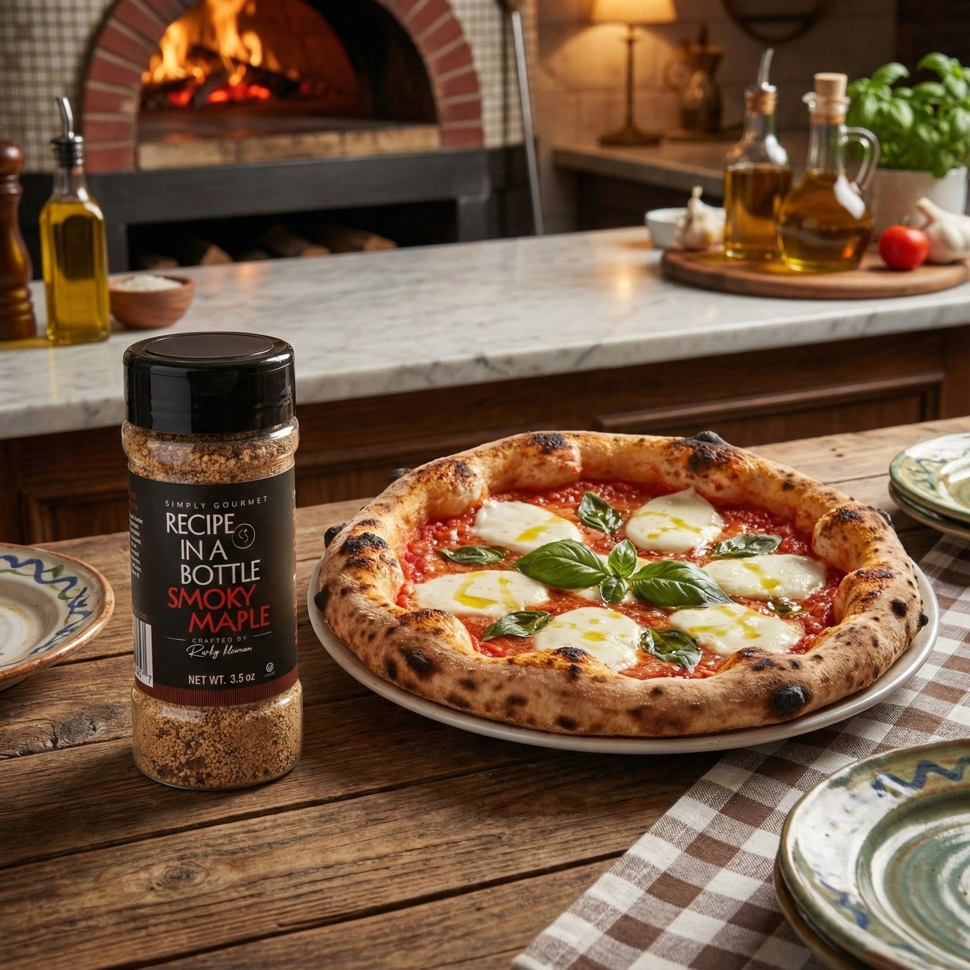 Smoky Maple Seasoning - Recipe in a Bottle - Spice Rub - Simply Gourmet