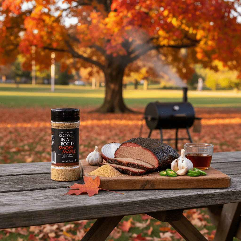 Smoky Maple Seasoning - Recipe in a Bottle - Spice Rub - Simply Gourmet