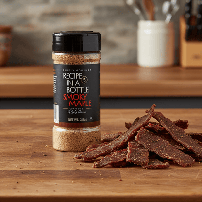 Smoky Maple Seasoning - Recipe in a Bottle - Spice Rub - Simply Gourmet