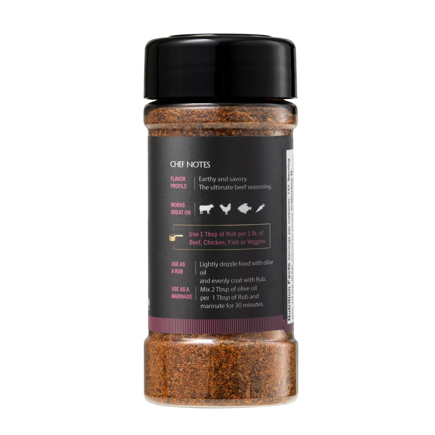 Steak House Coffee Seasoning - Recipe in a Bottle - Spice Rub - Simply Gourmet